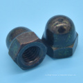 DIN986 Black Hex Cap Domed Nut (CZ405)